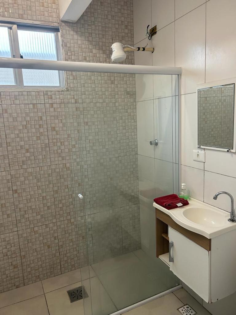 Apartamento A Um Minuto Da Praia Apartment Praia Grande  Bagian luar foto