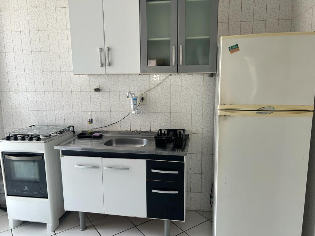 Apartamento A Um Minuto Da Praia Apartment Praia Grande  Bagian luar foto